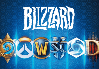 Cartão Blizzard Battle.net logo