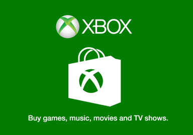 Cartão-presente Xbox logo