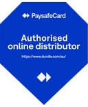 Dundle is an authorised distributor of PaysafeCard