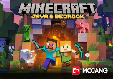 Minecraft Java & Bedrock logo