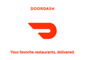 Card image of DoorDash Gift Card 