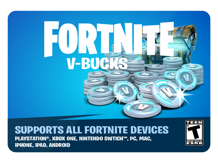 can u use a xbox gift card to buy v bucks