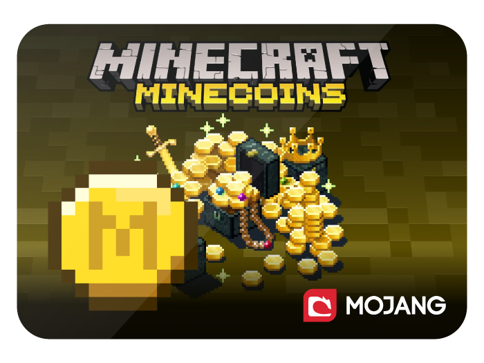 Gift Card Moeda para Jogo Minecraft Minecoins - 1720 Coins Loja Oliz 