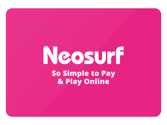 Acheter recharge Neosurf en ligne, 5 - 100 €